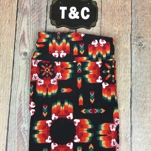 LuLaRoe TC Mickey Disney Leggings